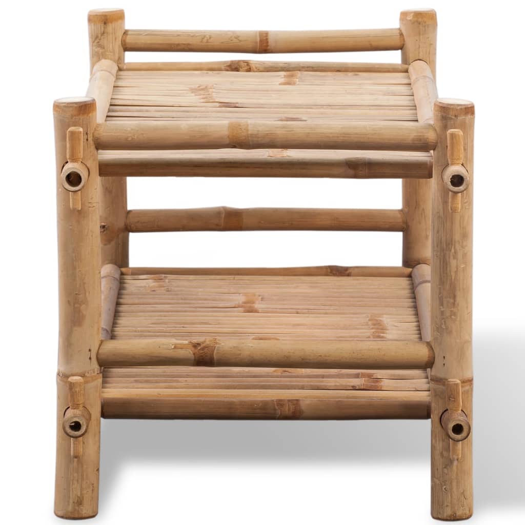 Schoenenrek bamboe twee lagen is nu te koop bij PeponiXL, paradijselijk wonen!