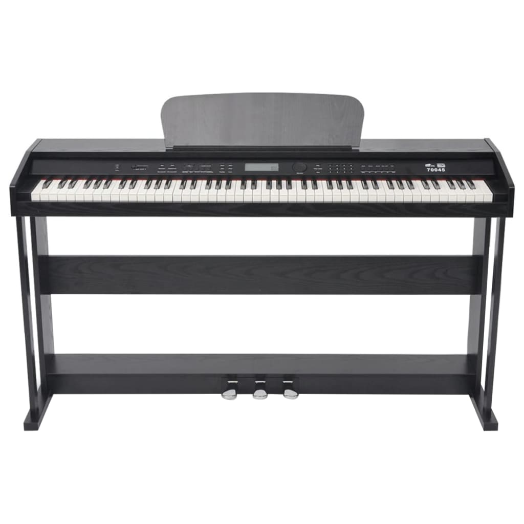 Digitale piano met pedalen 88 toetsen zwart is nu te koop bij PeponiXL, paradijselijk wonen!