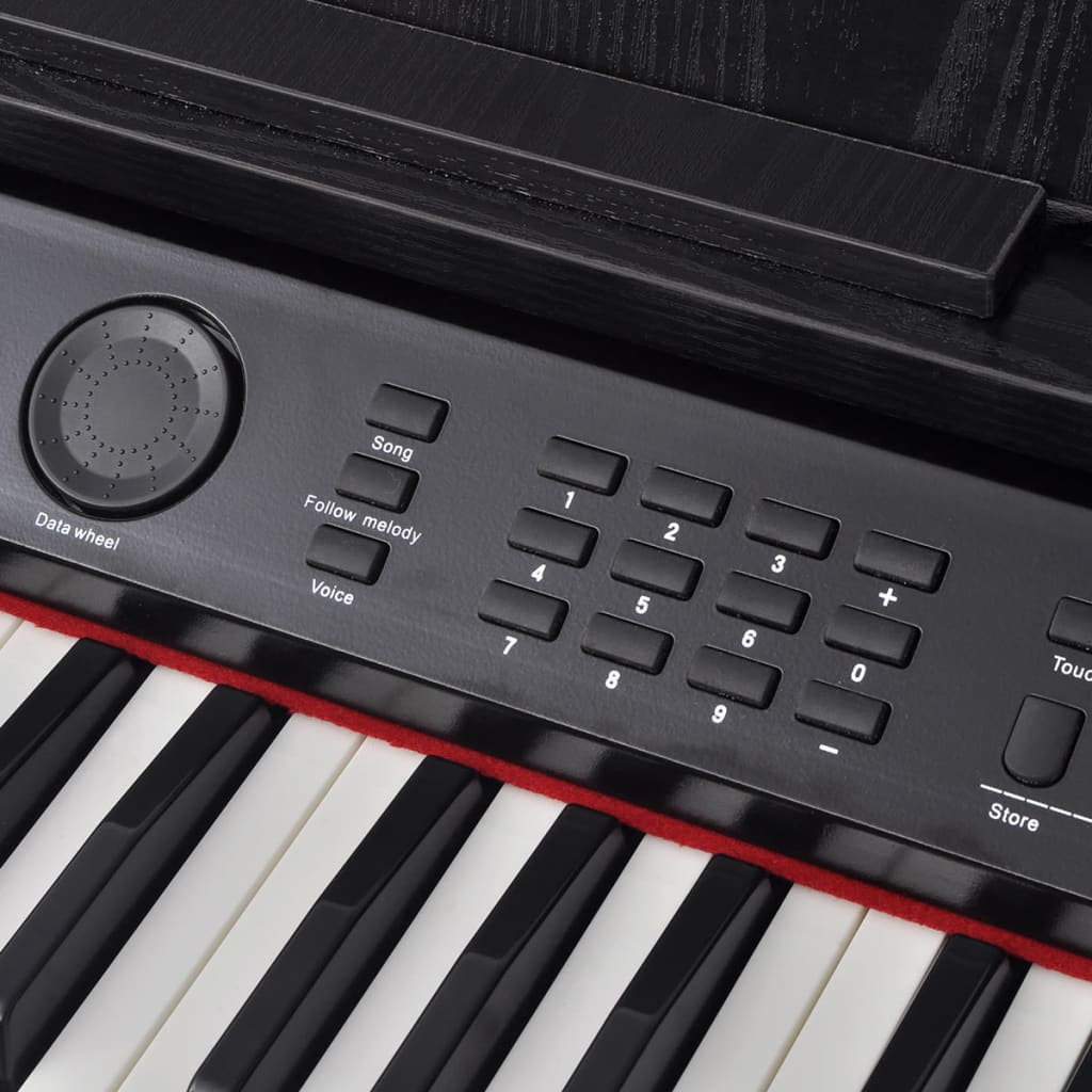 Digitale piano met pedalen 88 toetsen zwart is nu te koop bij PeponiXL, paradijselijk wonen!