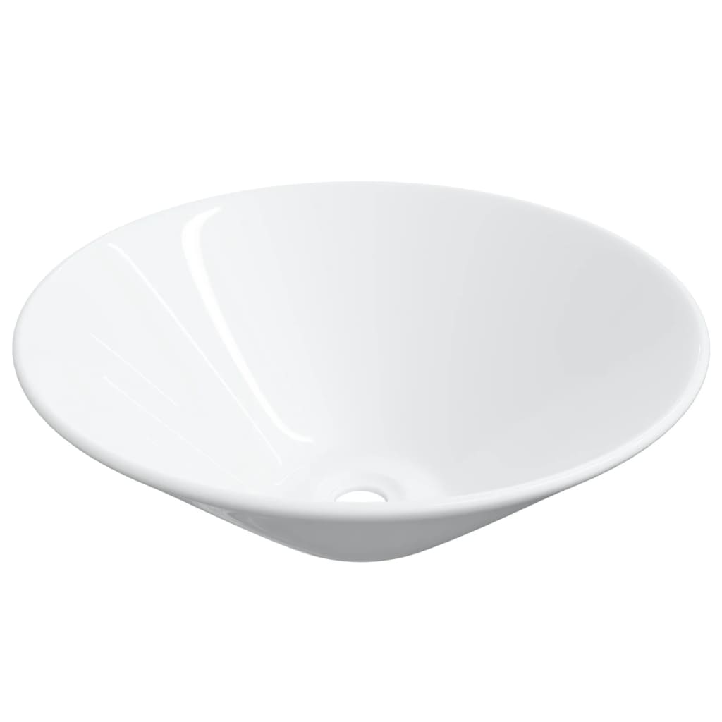 Wasbakken 2 st 42x42x14 cm keramiek wit is nu te koop bij PeponiXL, paradijselijk wonen!