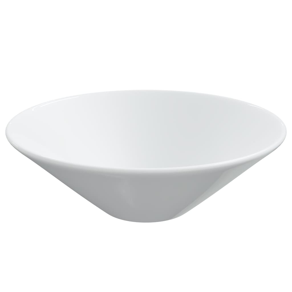 Wasbakken 2 st 42x42x14 cm keramiek wit is nu te koop bij PeponiXL, paradijselijk wonen!