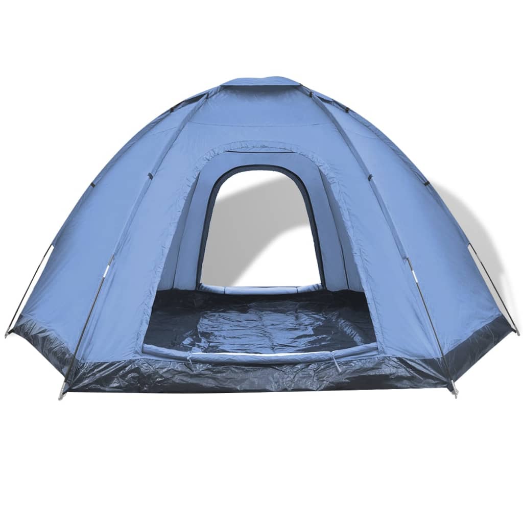 Tent 6-persoons blauw is nu te koop bij PeponiXL, paradijselijk wonen!