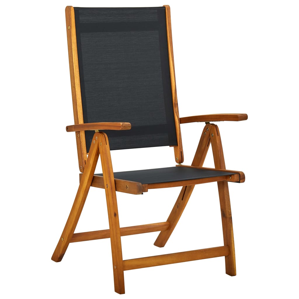 Tuinstoelen inklapbaar 2 st massief acaciahout en textileen is nu te koop bij PeponiXL, paradijselijk wonen!
