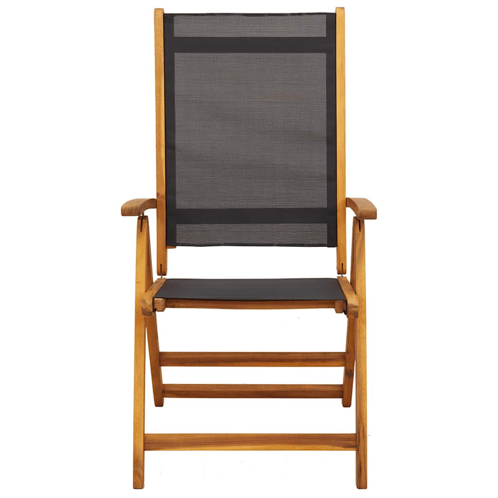 Tuinstoelen inklapbaar 2 st massief acaciahout en textileen is nu te koop bij PeponiXL, paradijselijk wonen!