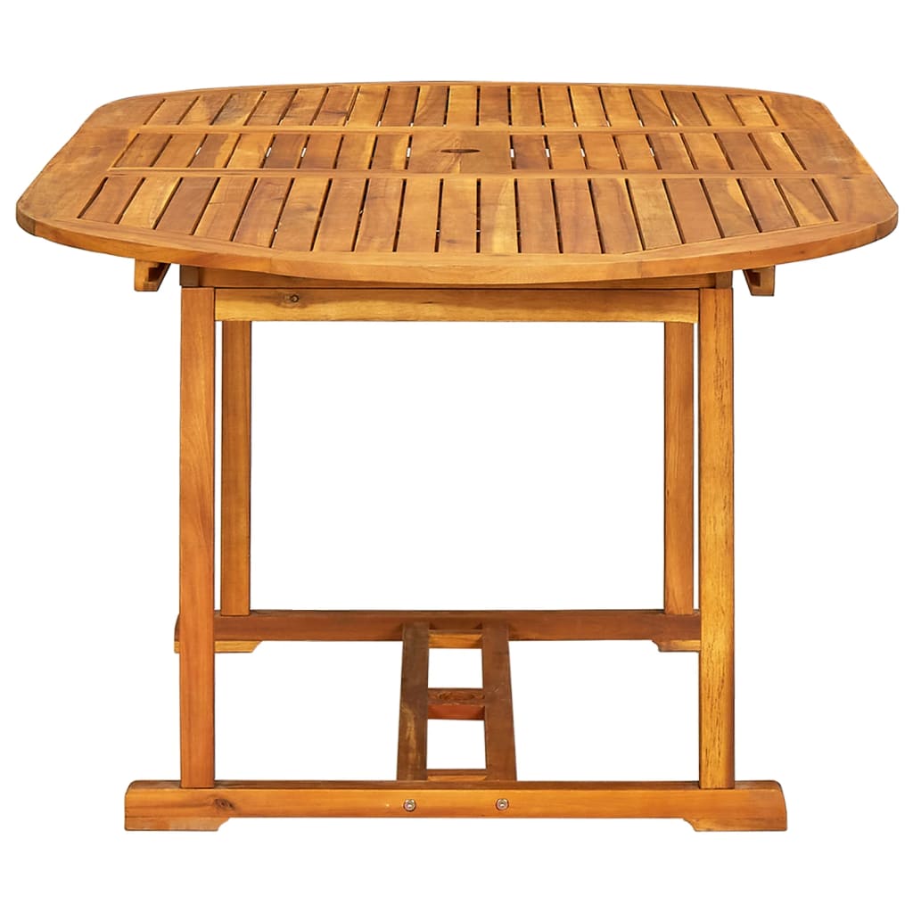 7-delige Tuinset massief acaciahout is nu te koop bij PeponiXL, paradijselijk wonen!