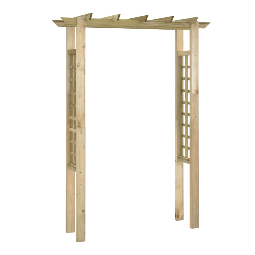 Rozenboog 150x60x204 cm geïmpregneerd hout is nu te koop bij PeponiXL, paradijselijk wonen!