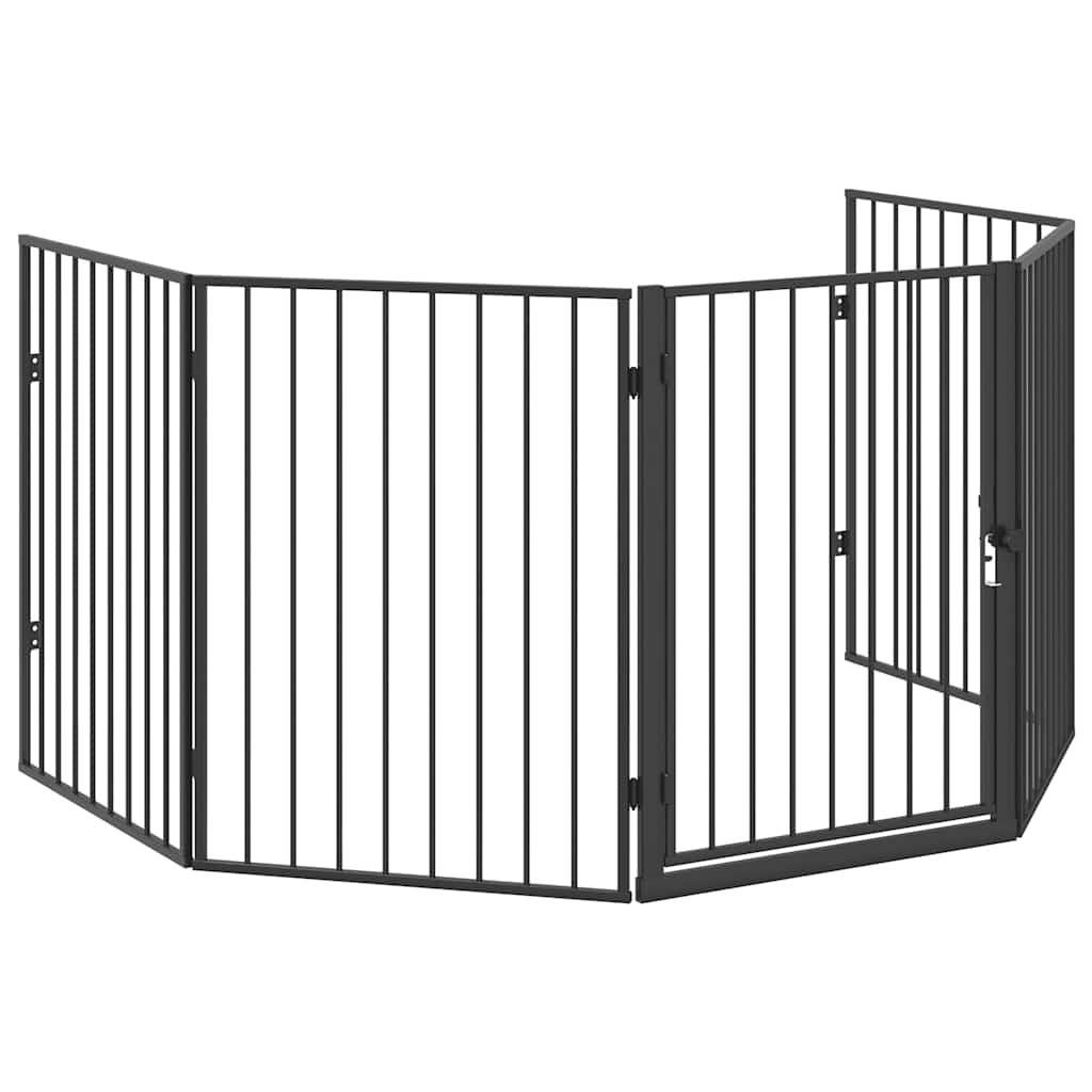 Openhaardhek staal zwart is nu te koop bij PeponiXL, paradijselijk wonen!