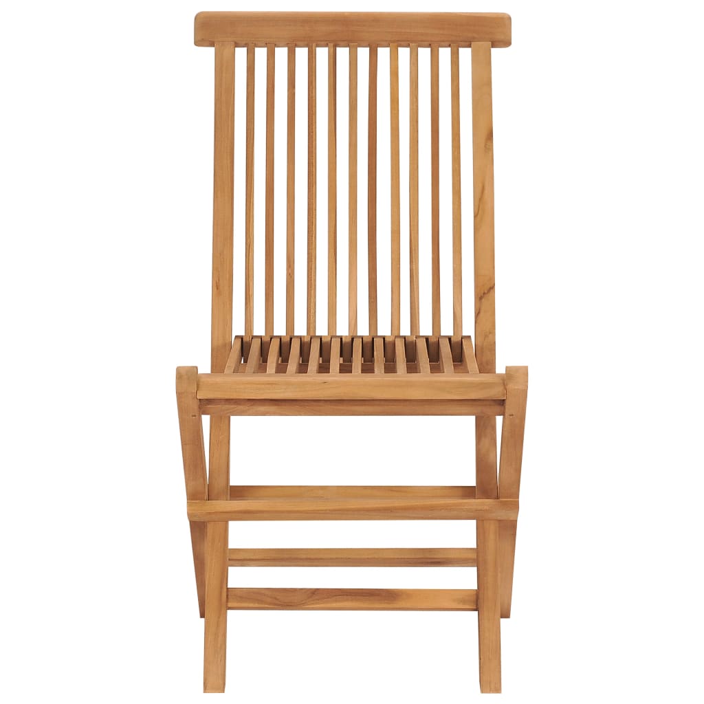 Tuinstoelen inklapbaar 2 st massief teakhout is nu te koop bij PeponiXL, paradijselijk wonen!