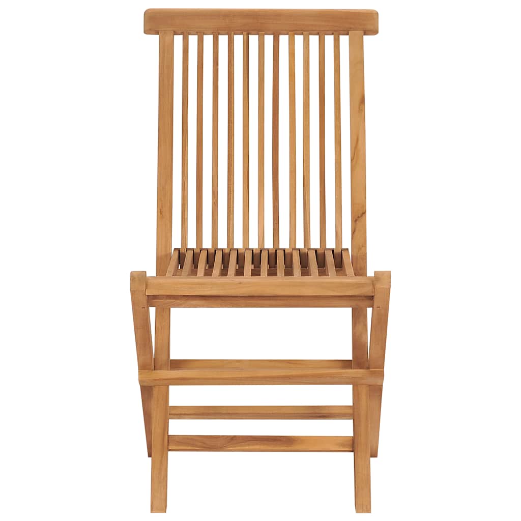 Tuinstoelen inklapbaar 2 st massief teakhout is nu te koop bij PeponiXL, paradijselijk wonen!