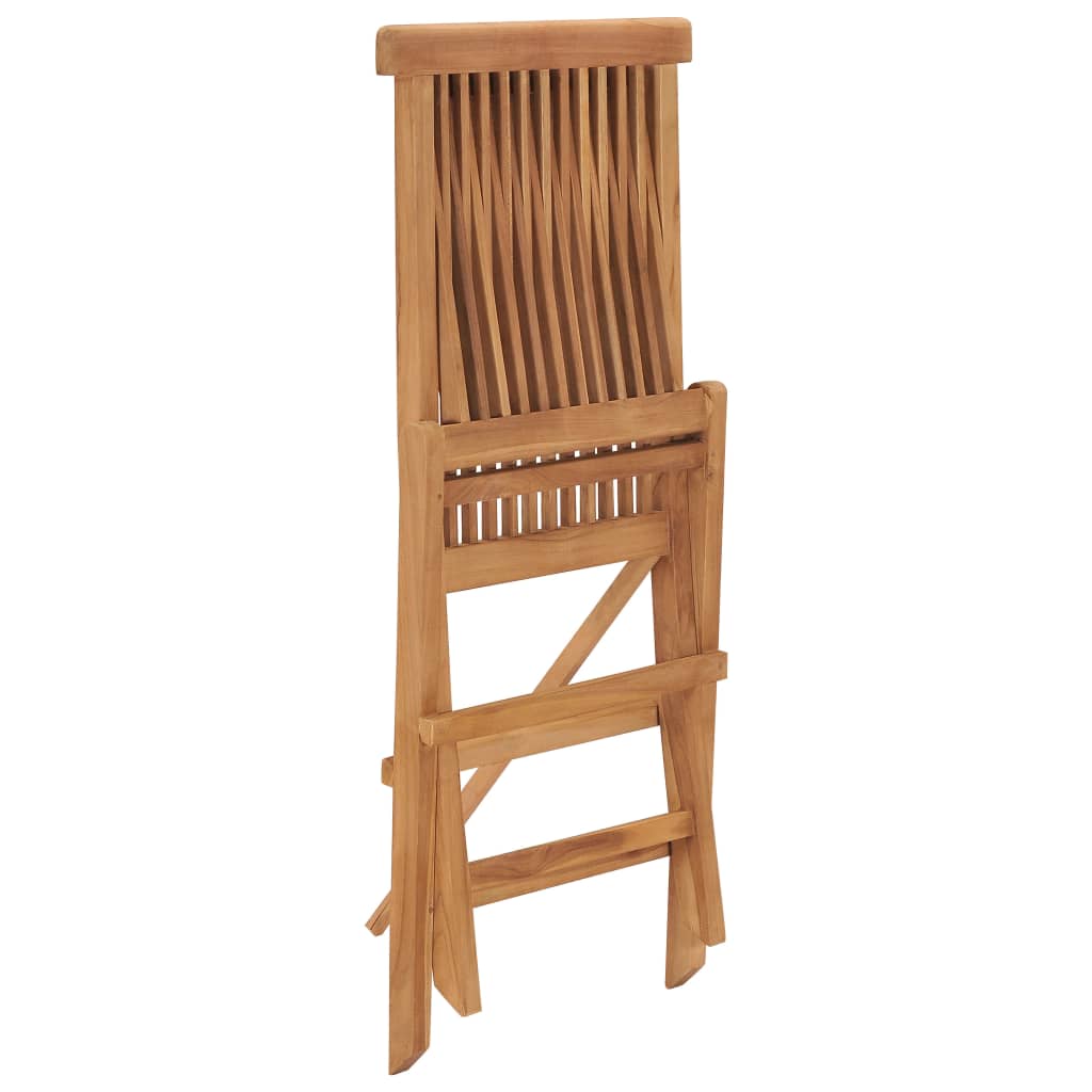 Tuinstoelen inklapbaar 2 st massief teakhout is nu te koop bij PeponiXL, paradijselijk wonen!
