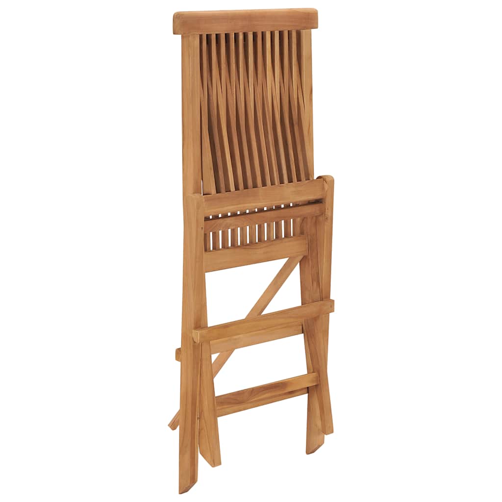 Tuinstoelen inklapbaar 2 st massief teakhout is nu te koop bij PeponiXL, paradijselijk wonen!