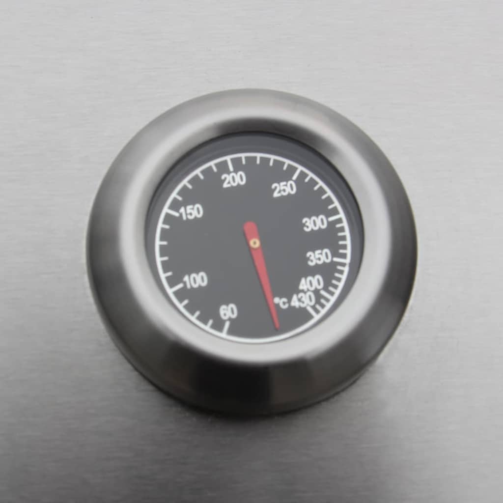 Gasbarbecue 6+1 kookzone zwart en zilver is nu te koop bij PeponiXL, paradijselijk wonen!