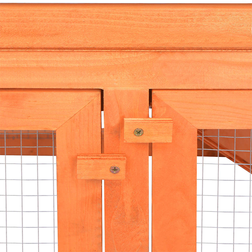 Konijnenhok met ren hout is nu te koop bij PeponiXL, paradijselijk wonen!