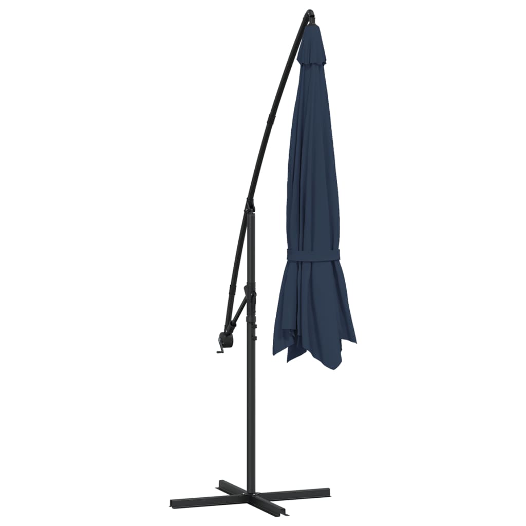 Zweefparasol 3,5 m blauw is nu te koop bij PeponiXL, paradijselijk wonen!