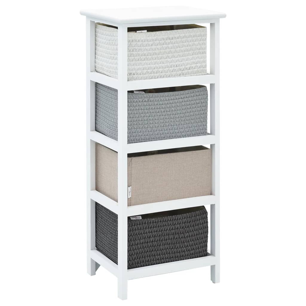 Opbergkast 4 lades hout is nu te koop bij PeponiXL, paradijselijk wonen!