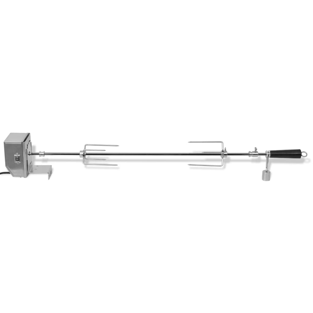 BBQ Draaispit met professionele motor staal 900 mm is nu te koop bij PeponiXL, paradijselijk wonen!