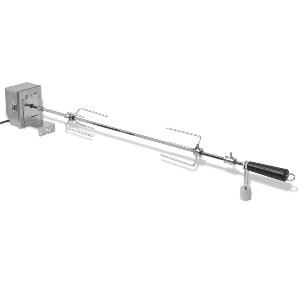 BBQ Draaispit met professionele motor staal 900 mm is nu te koop bij PeponiXL, paradijselijk wonen!