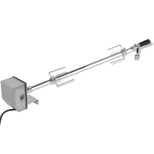 BBQ Draaispit met professionele motor staal 1200 mm is nu te koop bij PeponiXL, paradijselijk wonen!