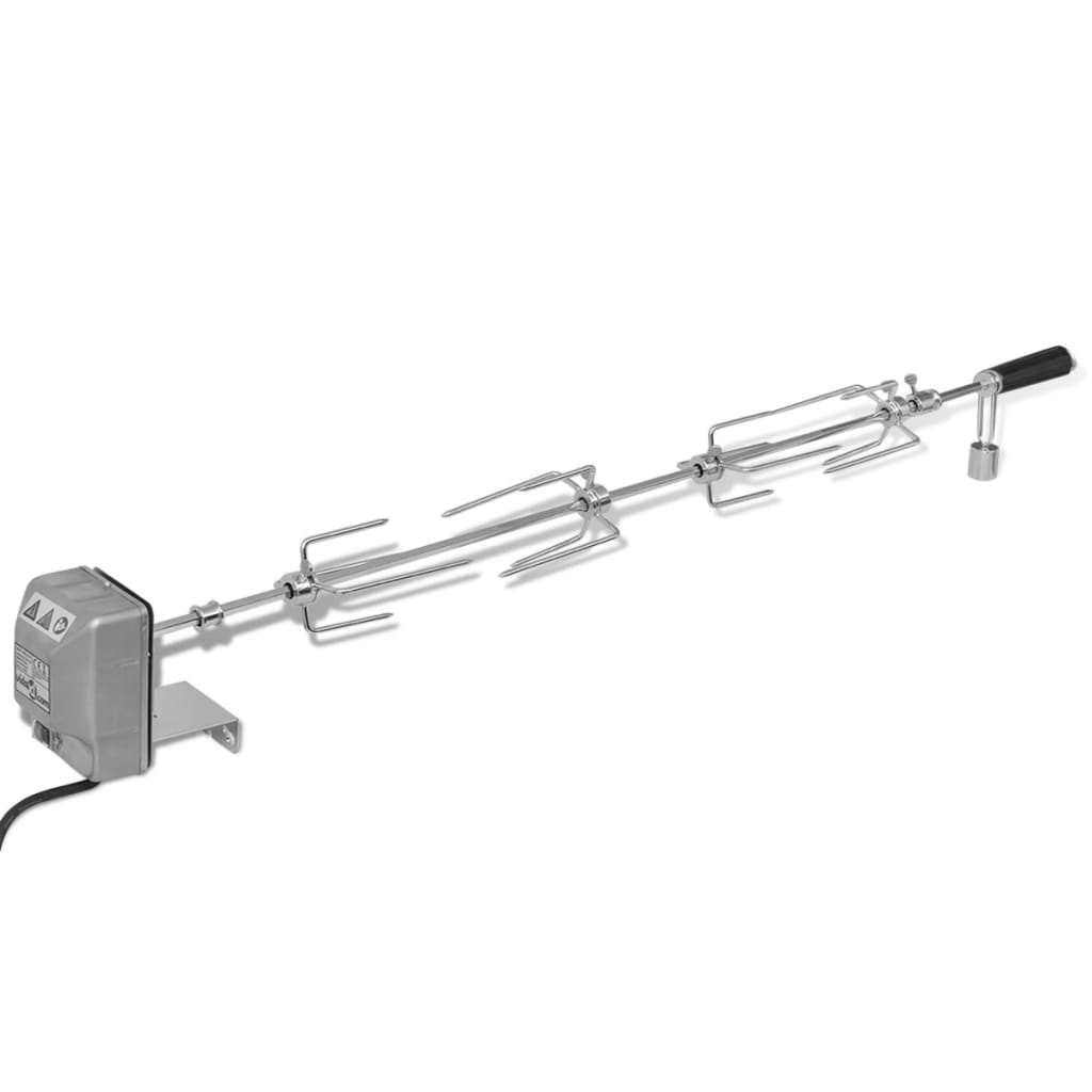 BBQ Draaispit met motor staal 1000 mm is nu te koop bij PeponiXL, paradijselijk wonen!