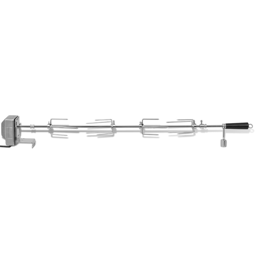 BBQ Draaispit met motor staal 1000 mm is nu te koop bij PeponiXL, paradijselijk wonen!