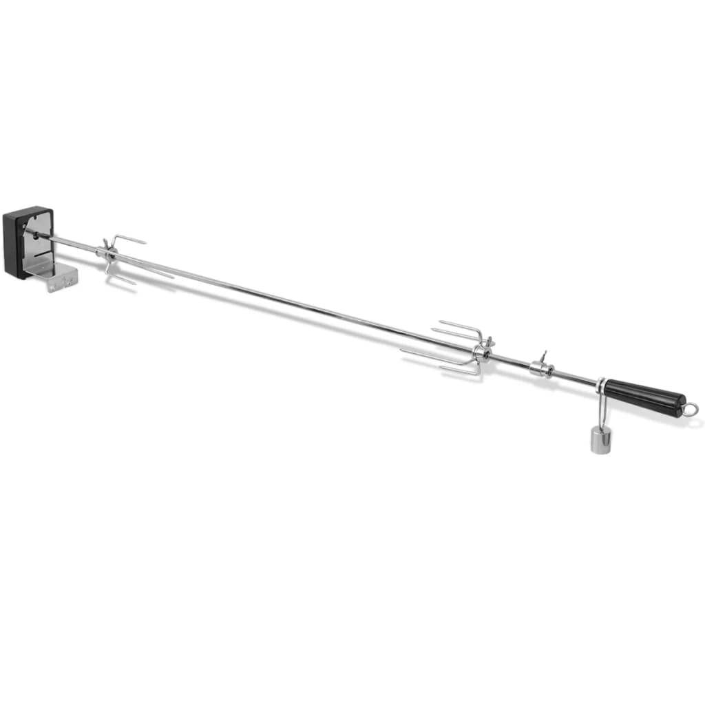 BBQ Draaispit met motor staal 1200 mm is nu te koop bij PeponiXL, paradijselijk wonen!