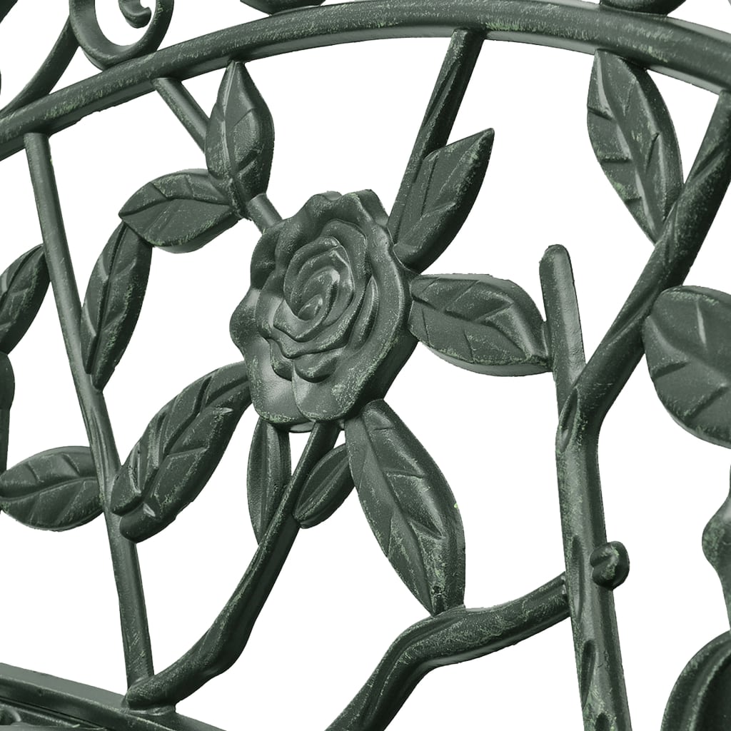 Tuinbank 100 cm gietaluminium groen is nu te koop bij PeponiXL, paradijselijk wonen!