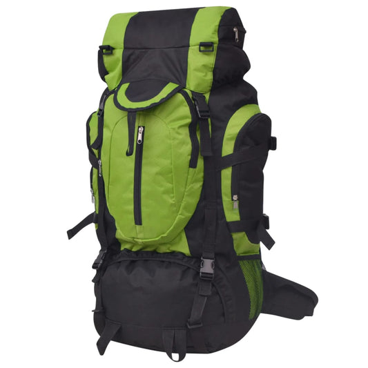 Rugzak hiking XXL 75 L zwart en groen is nu te koop bij PeponiXL, paradijselijk wonen!