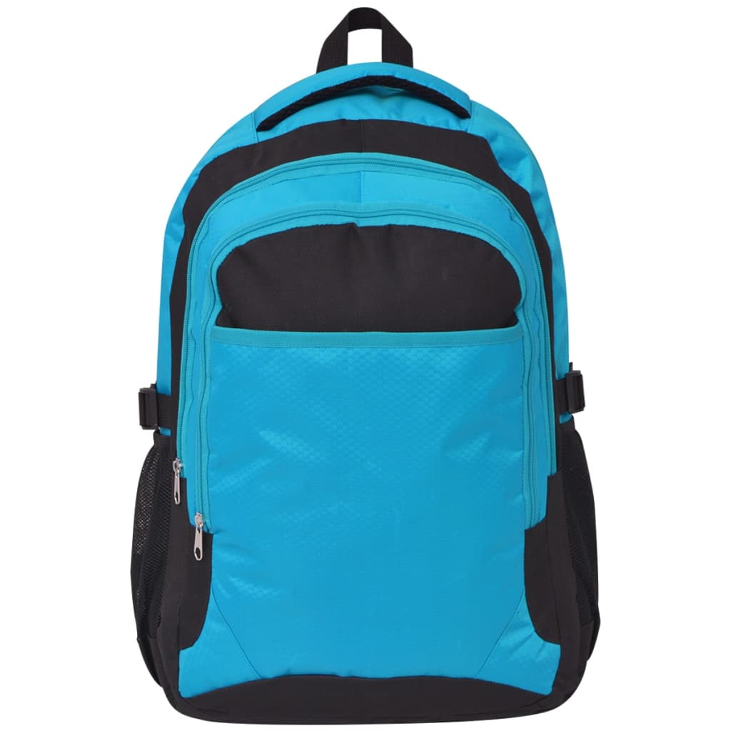 Rugzak voor school 40 L zwart en blauw is nu te koop bij PeponiXL, paradijselijk wonen!