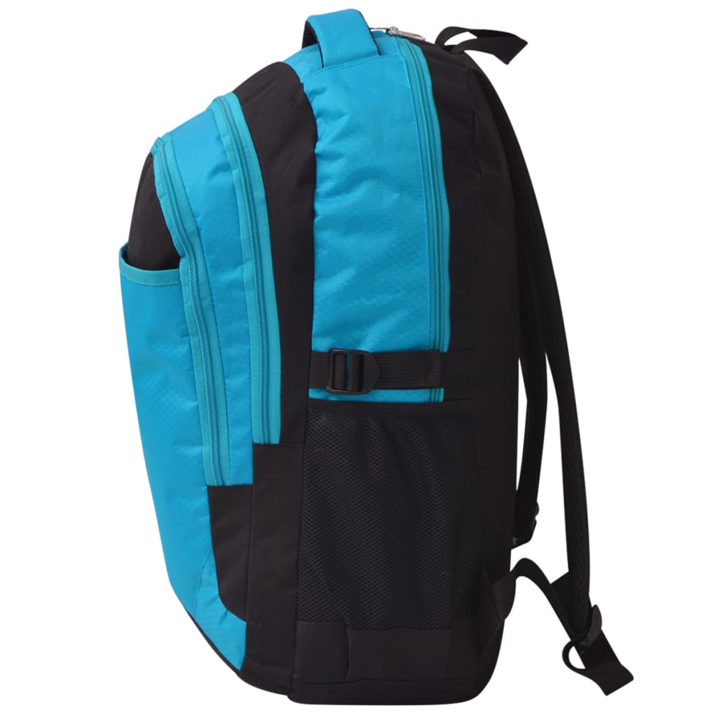 Rugzak voor school 40 L zwart en blauw is nu te koop bij PeponiXL, paradijselijk wonen!