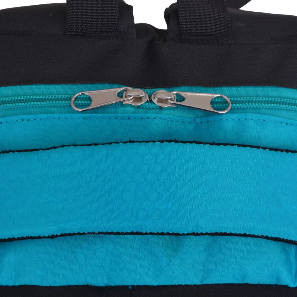 Rugzak voor school 40 L zwart en blauw is nu te koop bij PeponiXL, paradijselijk wonen!