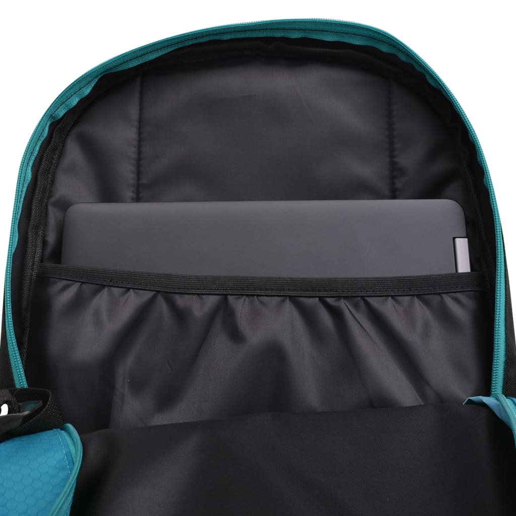 Rugzak voor school 40 L zwart en blauw is nu te koop bij PeponiXL, paradijselijk wonen!