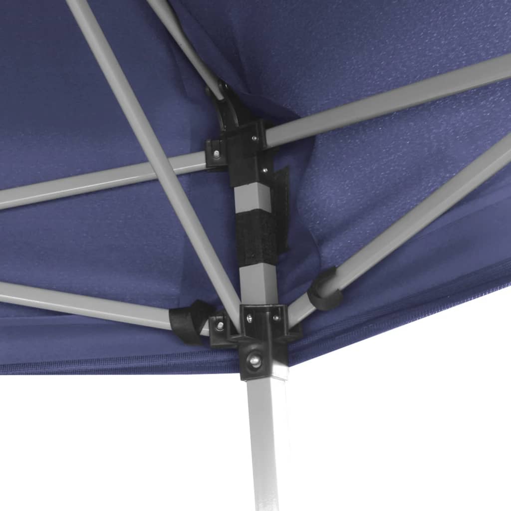 Partytent met zijwanden pop-up zeshoekig 3,6x3,1 m donkerblauw is nu te koop bij PeponiXL, paradijselijk wonen!