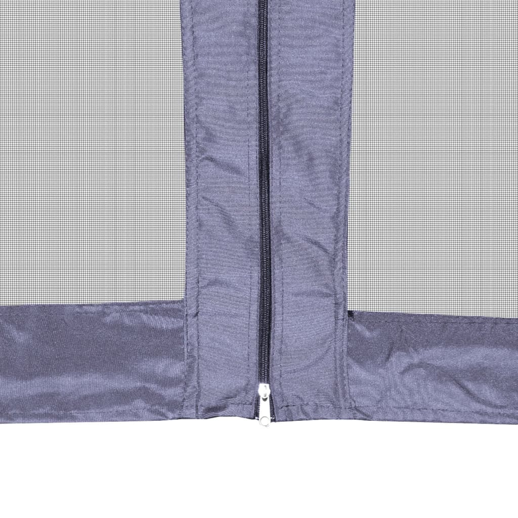 Partytent met zijwanden pop-up zeshoekig 3,6x3,1 m donkerblauw is nu te koop bij PeponiXL, paradijselijk wonen!