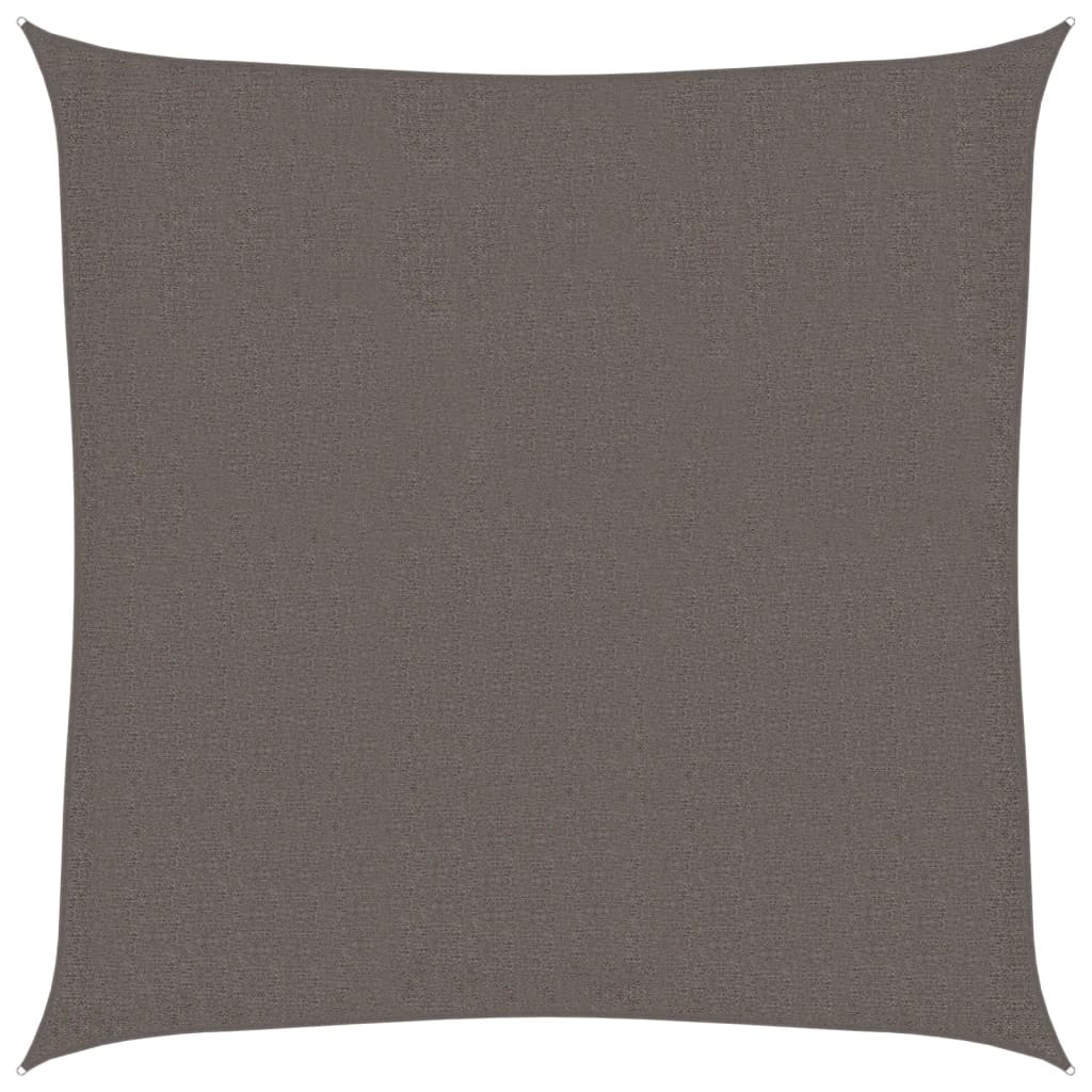 Zonnescherm HDPE vierkant 3,6x3,6 m antraciet is nu te koop bij PeponiXL, paradijselijk wonen!
