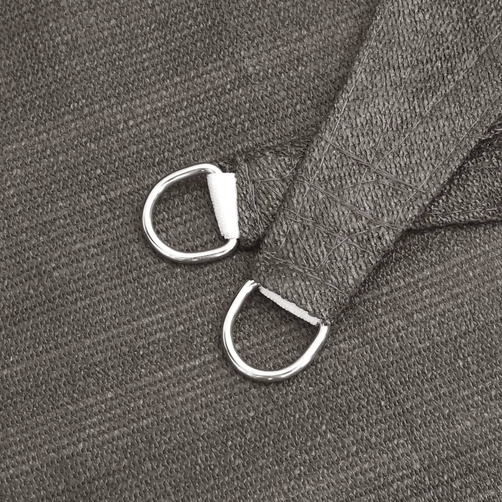 Zonnescherm HDPE rechthoekig 4x6 m antraciet is nu te koop bij PeponiXL, paradijselijk wonen!