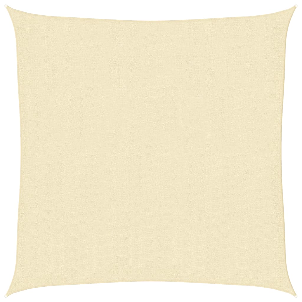 Zonnescherm HDPE crème vierkant 3,6x3,6 m is nu te koop bij PeponiXL, paradijselijk wonen!