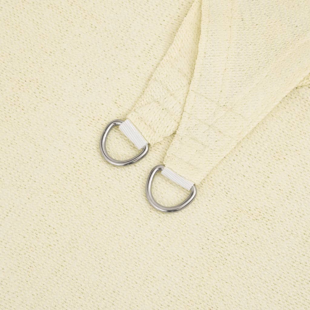 Zonnescherm HDPE crème vierkant 3,6x3,6 m is nu te koop bij PeponiXL, paradijselijk wonen!