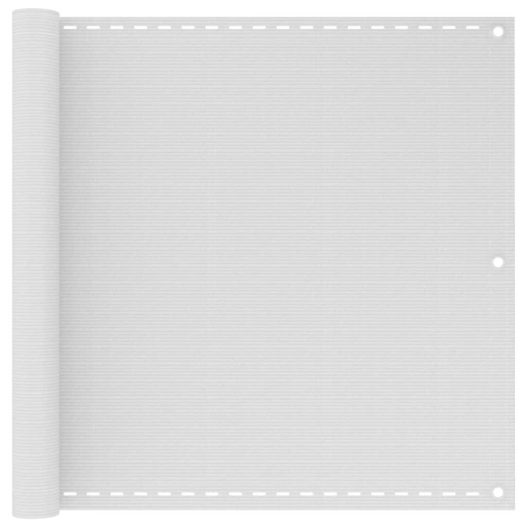 Balkonscherm HDPE 90x400 cm wit is nu te koop bij PeponiXL, paradijselijk wonen!