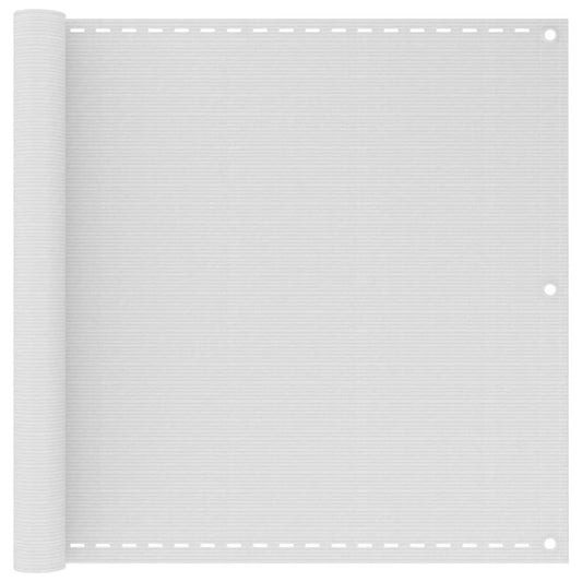 Balkonscherm HDPE 90x400 cm wit is nu te koop bij PeponiXL, paradijselijk wonen!