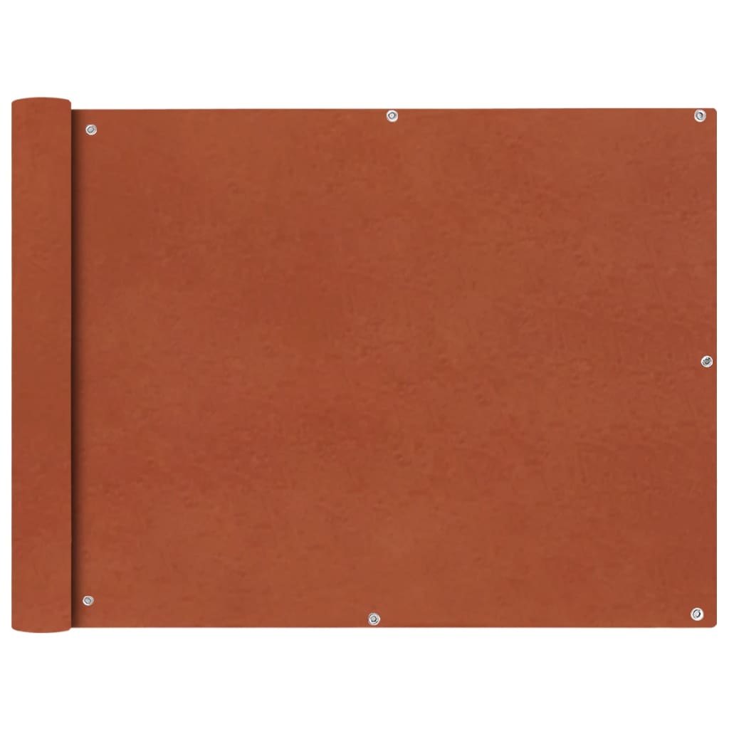 Balkonscherm Oxford textiel 90x600 cm terracotta is nu te koop bij PeponiXL, paradijselijk wonen!