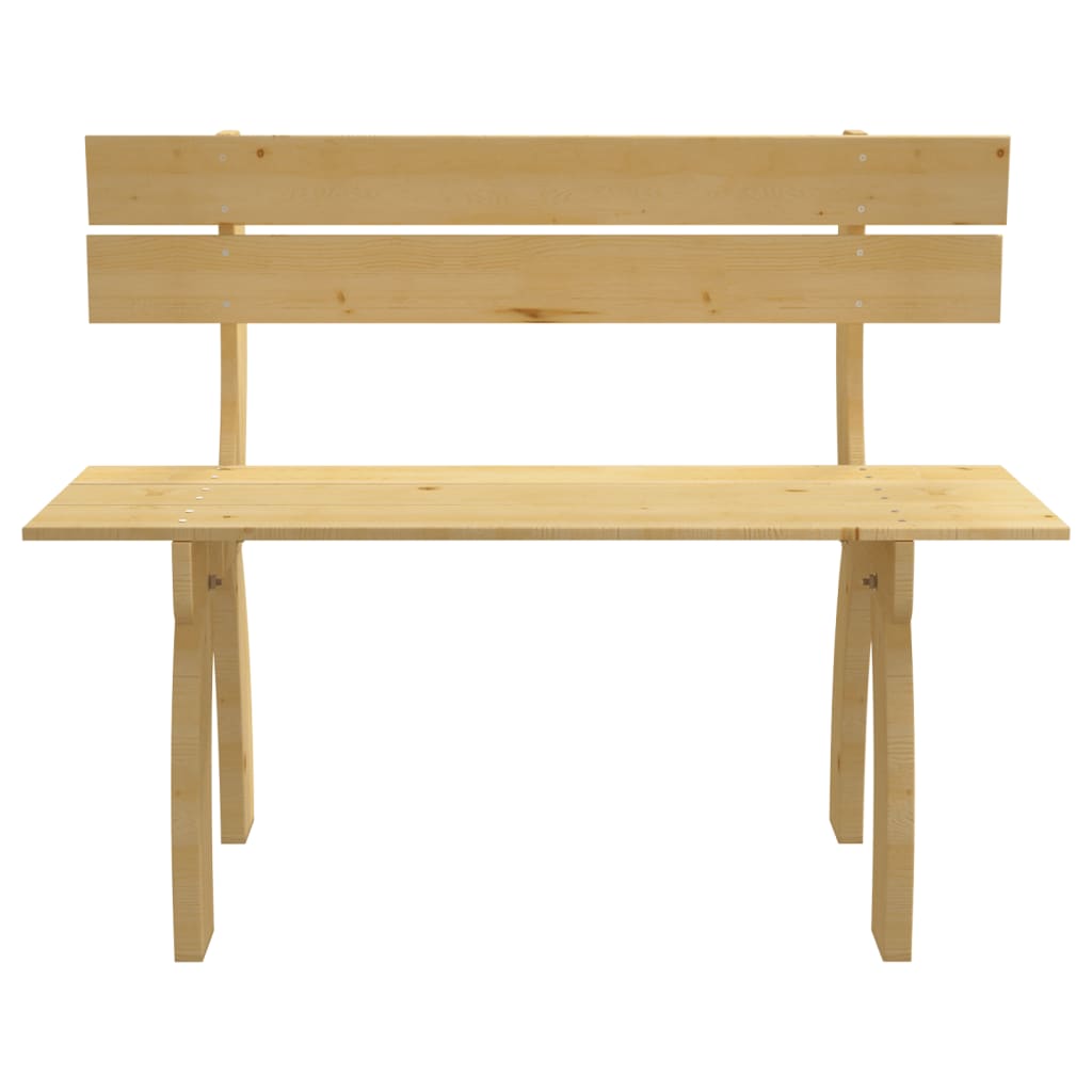 Tuinbank 150 cm geïmpregneerd grenenhout is nu te koop bij PeponiXL, paradijselijk wonen!