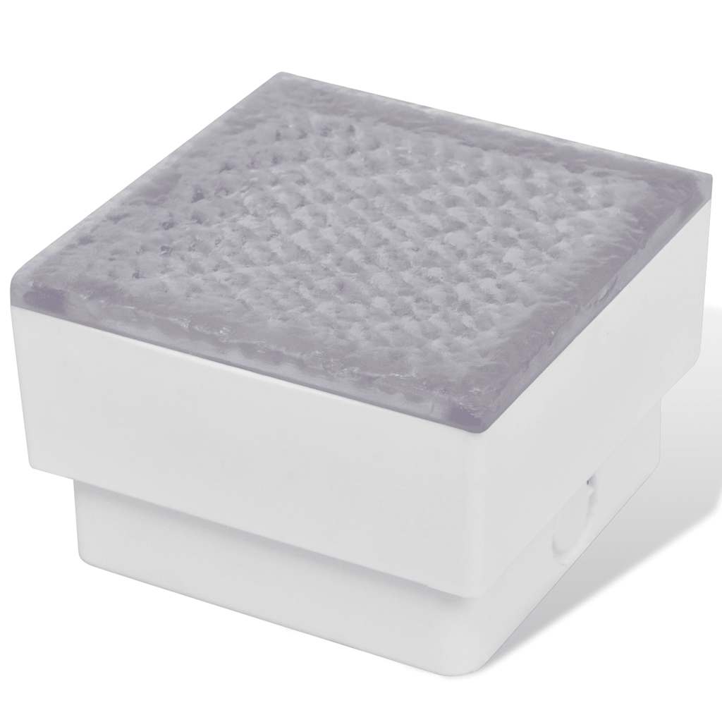 Grondspots 6 st LED 100x100x68 mm is nu te koop bij PeponiXL, paradijselijk wonen!