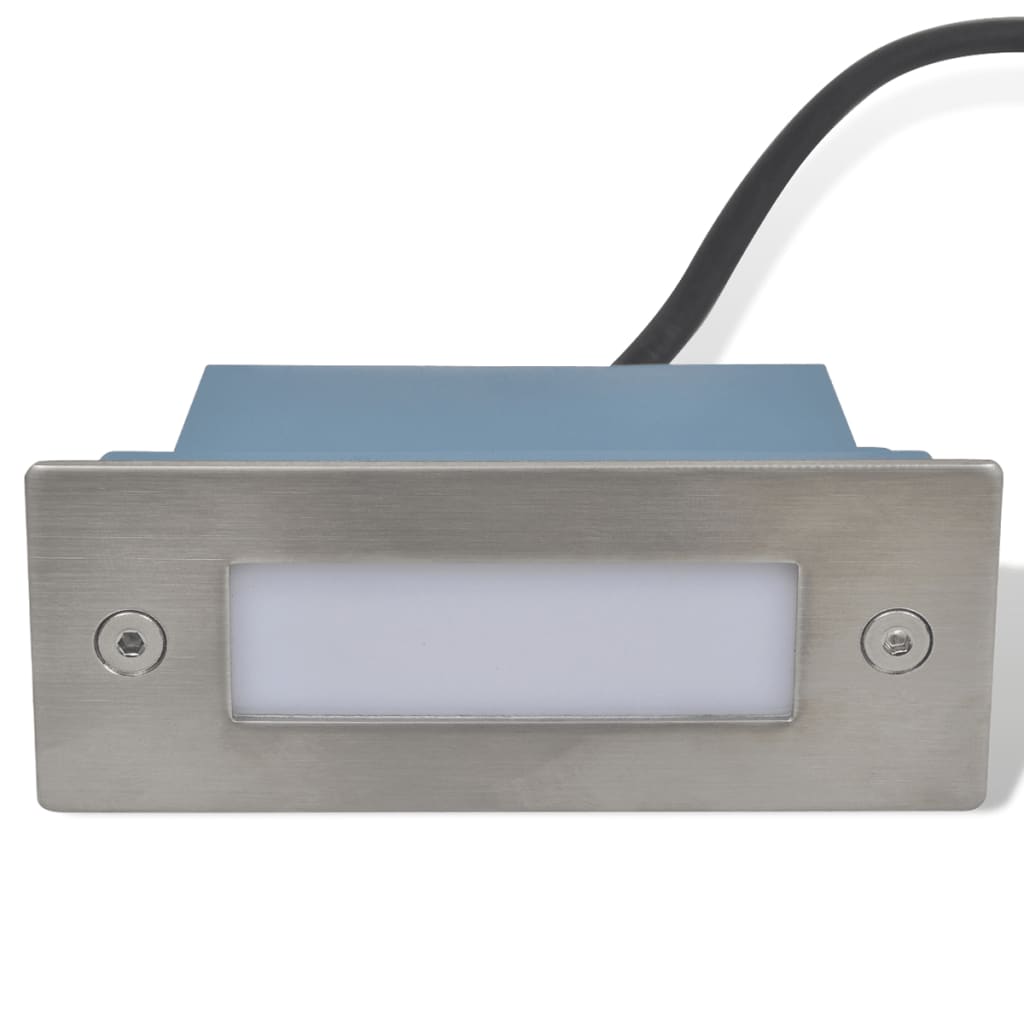 Trapinbouwspots 6 st LED 44x111x56 mm is nu te koop bij PeponiXL, paradijselijk wonen!