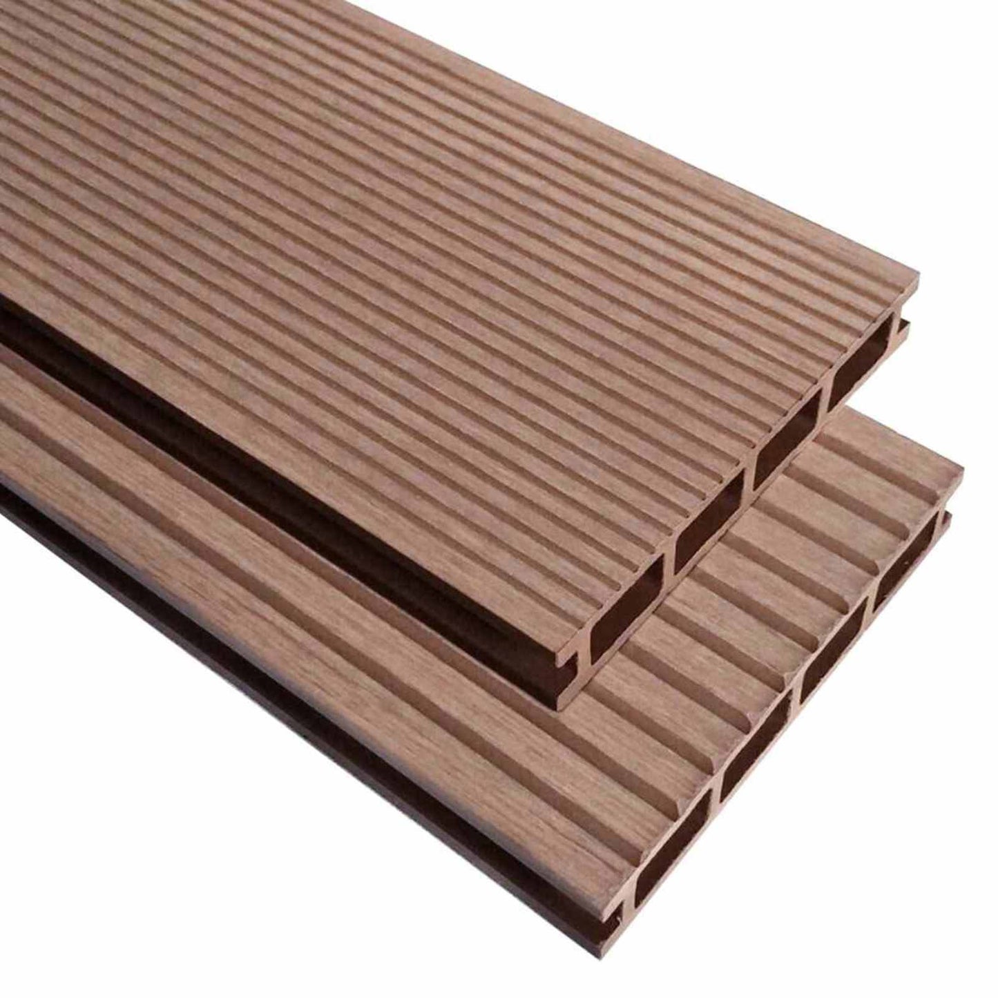 Terrasplank 6 pcs Bruin WPC is nu te koop bij PeponiXL, paradijselijk wonen!