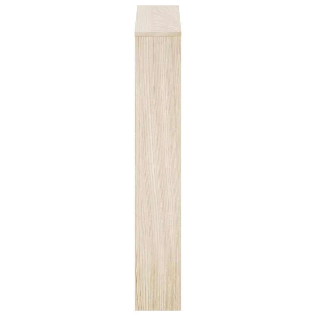 Schoenenkast drielaags met spiegel 63x17x102,5 cm eiken is nu te koop bij PeponiXL, paradijselijk wonen!