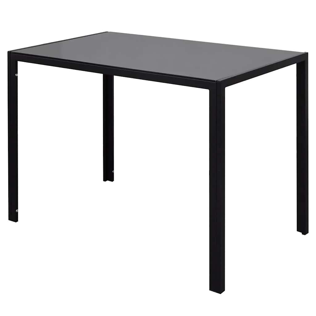 Eetkamerset 5-delig zwart en wit is nu te koop bij PeponiXL, paradijselijk wonen!