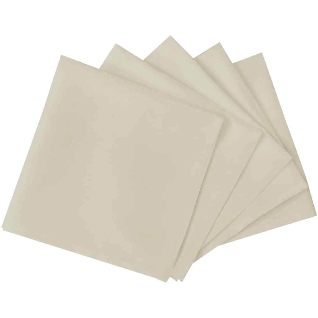 Servetten 10 stuks créme 50x50 cm is nu te koop bij PeponiXL, paradijselijk wonen!