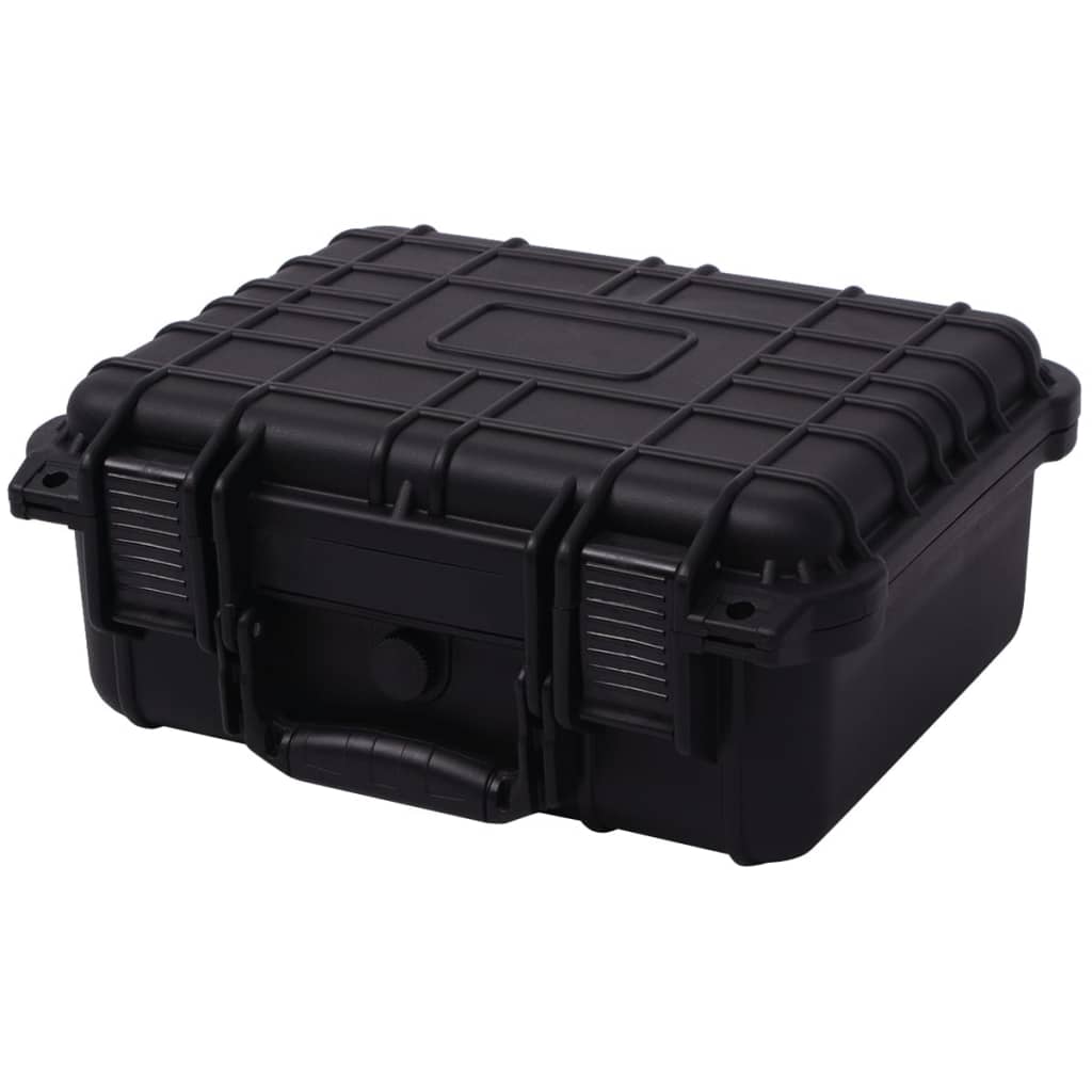 Beschermende materiaalkoffer 35x29,5x15 cm zwart is nu te koop bij PeponiXL, paradijselijk wonen!