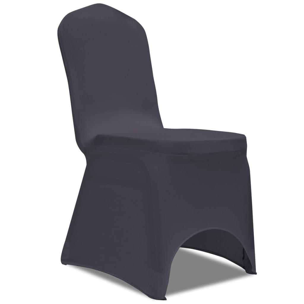 Stoelhoes stretch antraciet 6st is nu te koop bij PeponiXL, paradijselijk wonen!