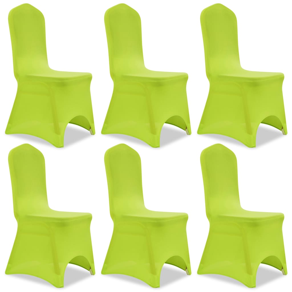 Stoelhoes stretch antraciet 6st groen is nu te koop bij PeponiXL, paradijselijk wonen!